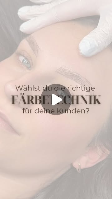 Reel: Wählst du die richtige Färbetechnik für deine Kundinnen?