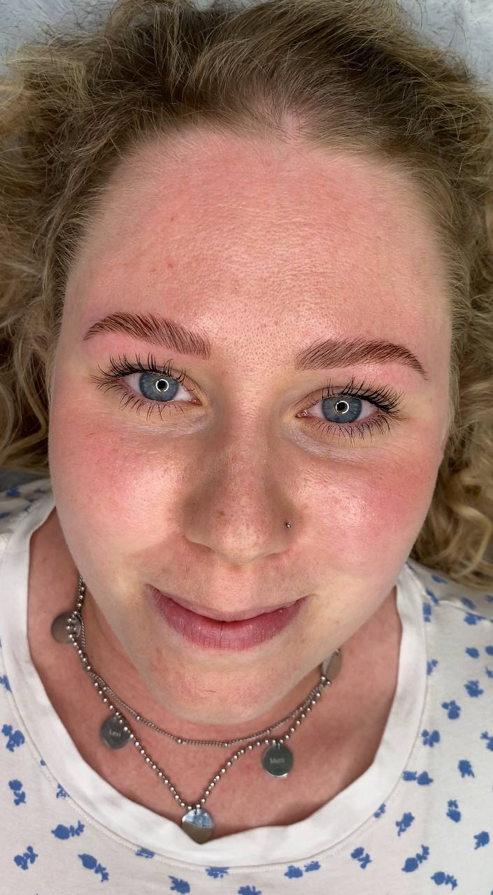 Browlifting Ergebnis von Stefanie